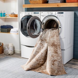 Artistic Weavers Manre Machine Washable Modern Abstract Area Rug
