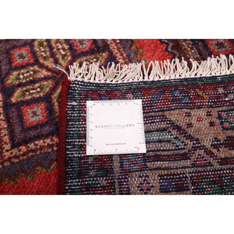 ECARPETGALLERY Hand-knotted Konya Anatolian Red Wool Rug - 2'8 x 9'5