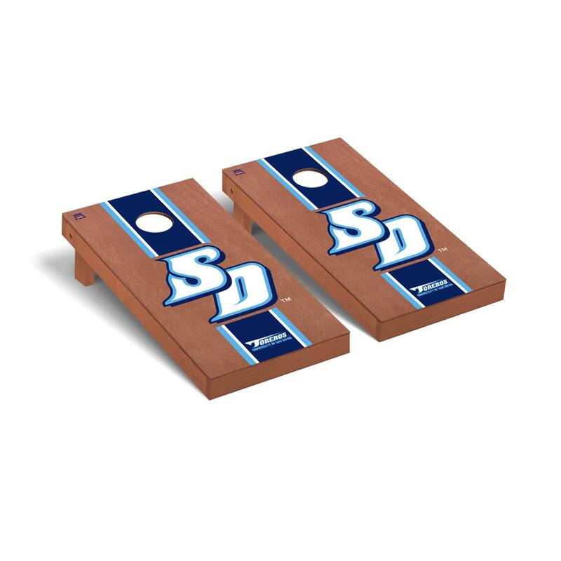 University of San Diego Toreros Rosewood Cornhole Board Set