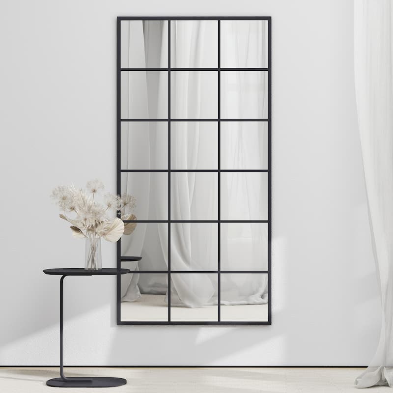 Rectangle Metal Floor Mirror Full Mirror