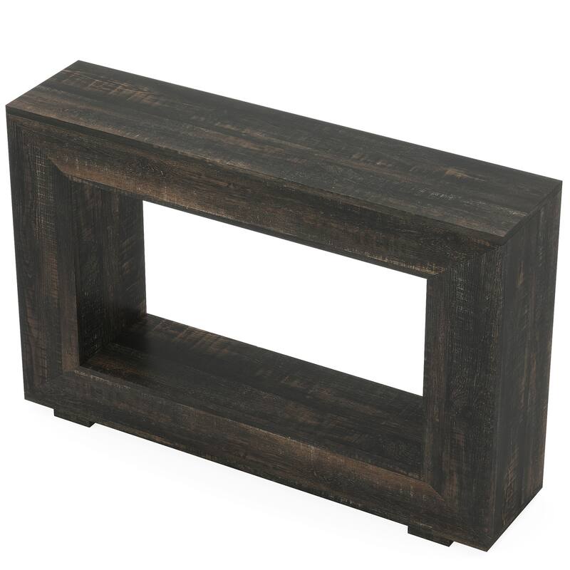 Rustic Console Sofa Table for Entryway, Hallway, Living Room - 47.24" W x 32.8" H x 11.81" D