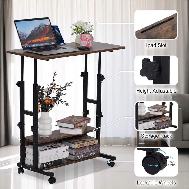 Small Standing Desk Adjustable Height