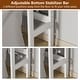 preview thumbnail 6 of 7, VEIKOUS Bathroom Over The Toilet Storage Cabinet Organizer With Doors and Shelves