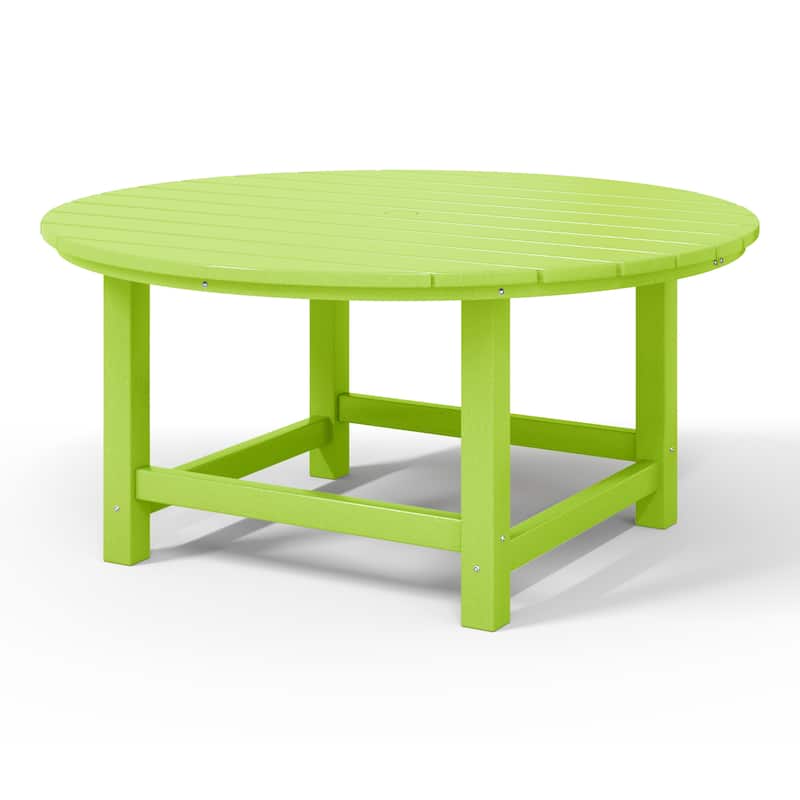 Laguna Outdoor Poly Adirondack 38" Round Coffee Table