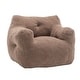 preview thumbnail 6 of 68, Bean Bag Sofa Chair with Armrests Stuffed High-Density Foam