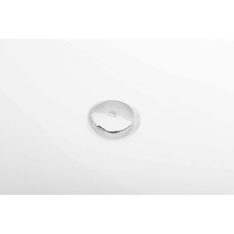 Timothy Soaking Rectangular Bathtub in Glossy White