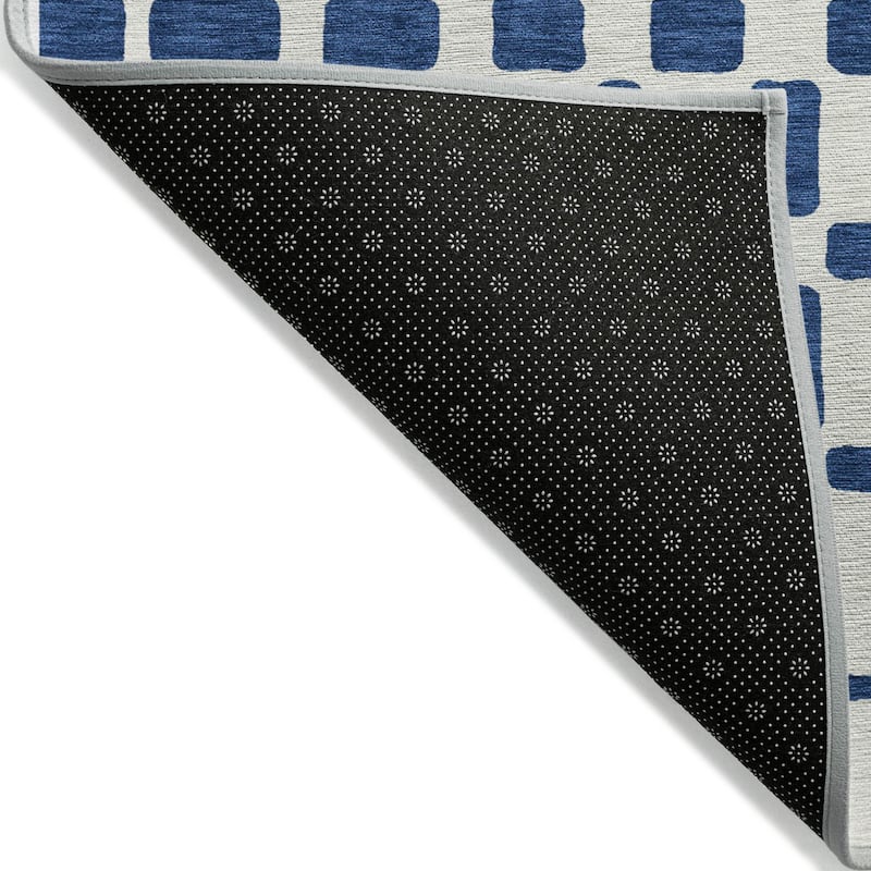 Machine Washable Indoor/ Outdoor Chantille Contemporary Geo Rug
