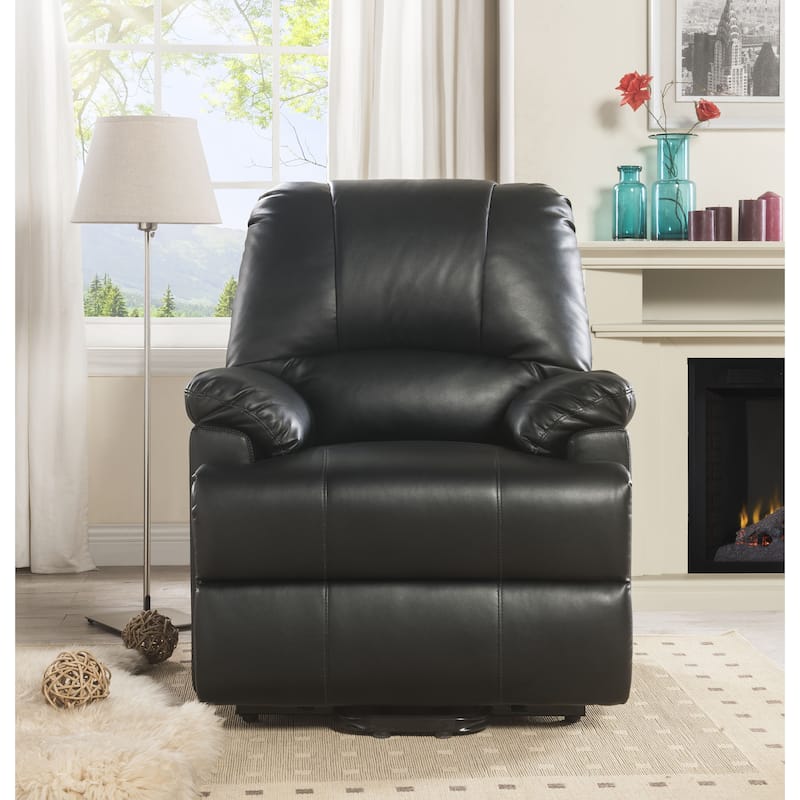 Vareah Pillow Top Arm Recliner with Power Lift and Massage
