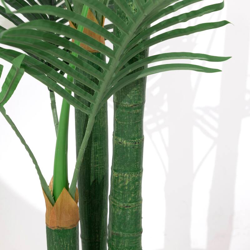 7.9' Golden Cane Artificial Palm Tree