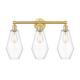 Option Clear / Satin Gold
