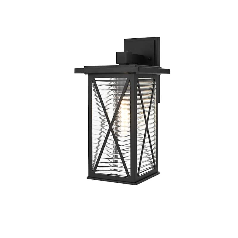 Kensington Outdoor Wall sconce in Black