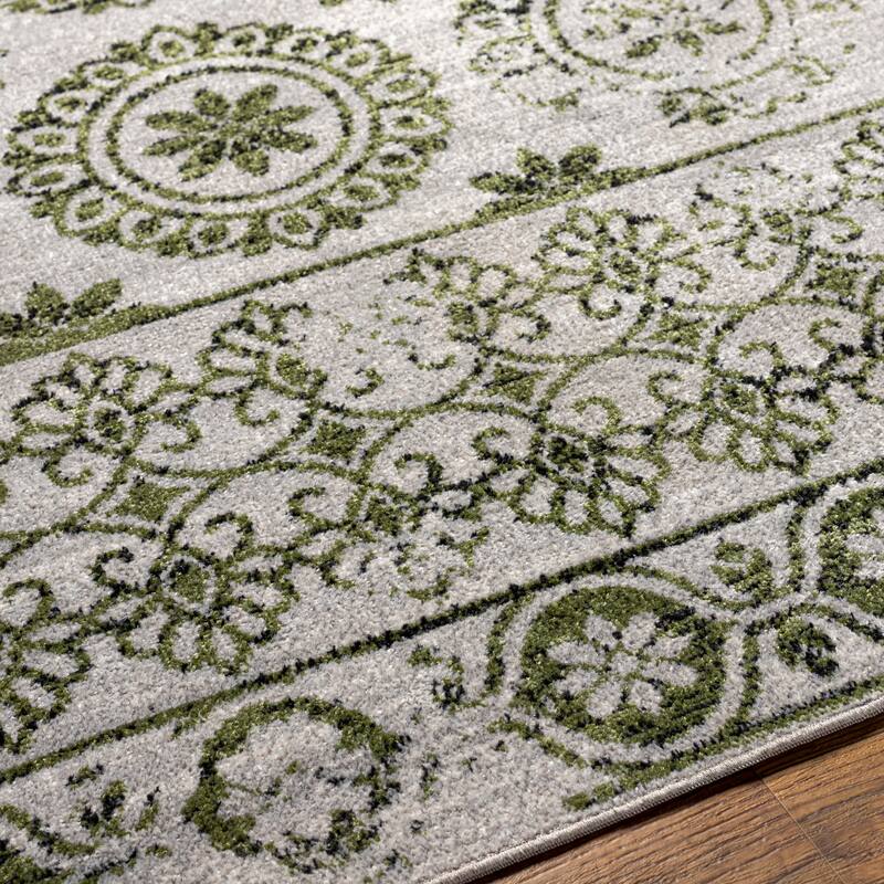 Livabliss Maxen Transitional Machine Washable Area Rug