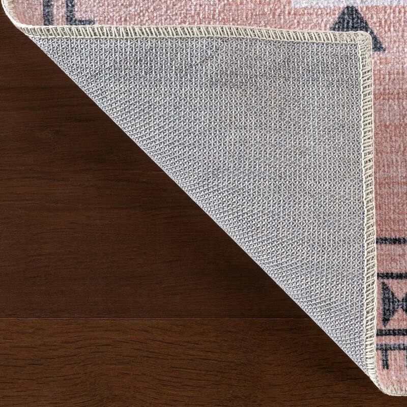 Nuloom Shenai SplashGuard Machine Washable Area Rug