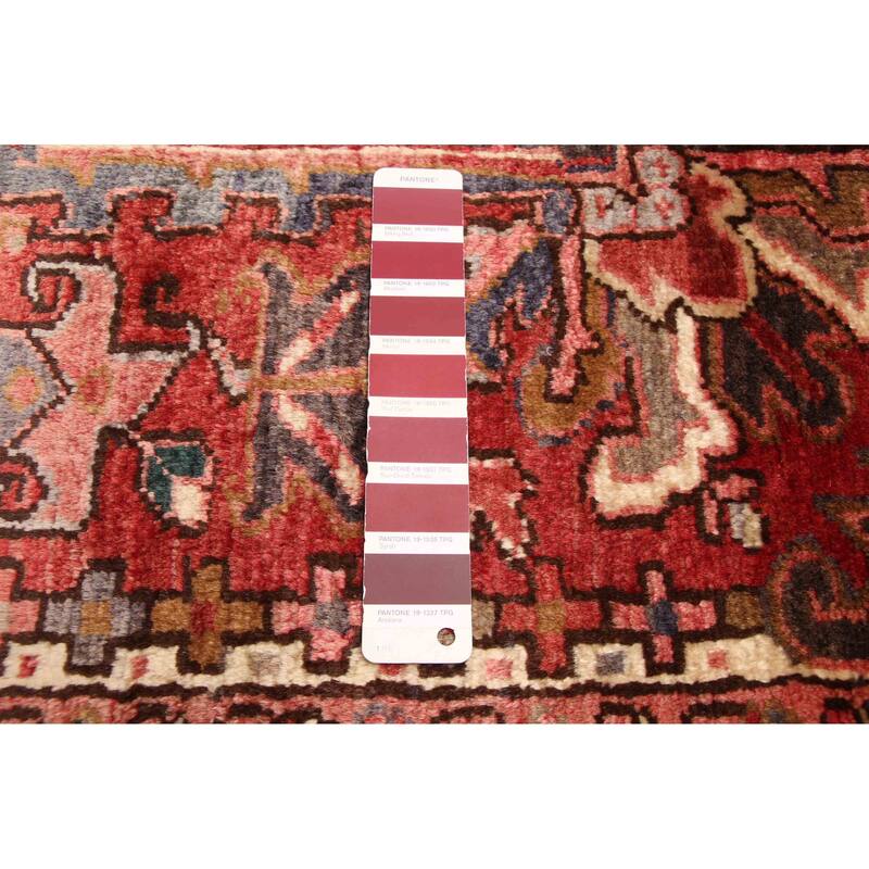 ECARPETGALLERY Hand-knotted Sarabi Red Wool Rug - 7'6 x 11'3