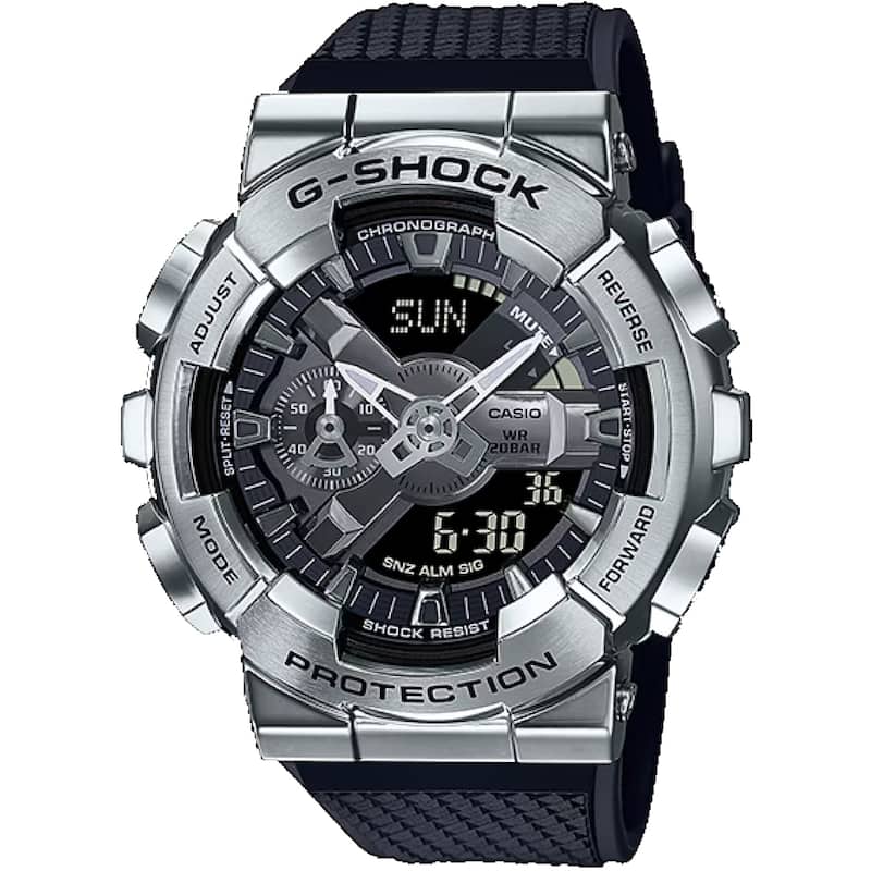 Casio Men's G-Shock GM-110 Series Black Dial Watch - GM110-1A - 6 (36)