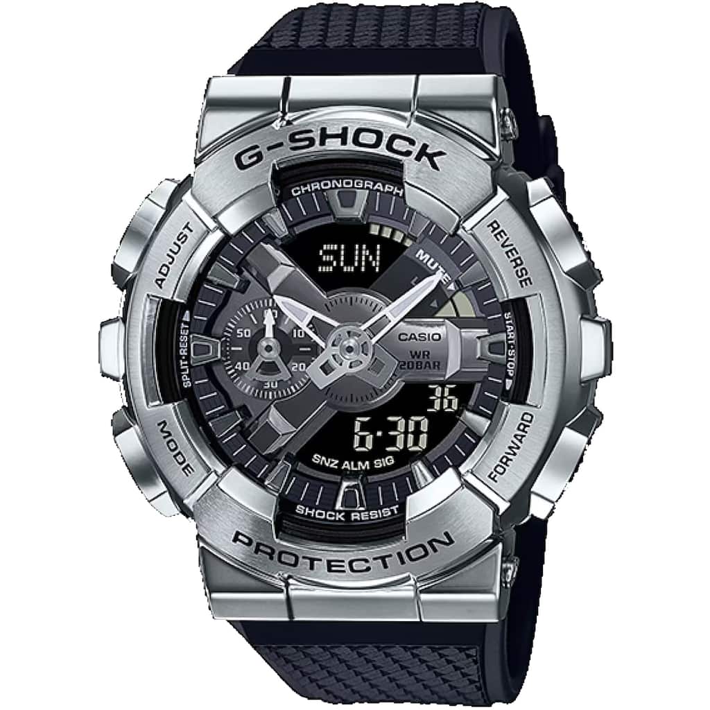 Casio Men's G-Shock GM-110 Series Black Dial Watch - GM110-1A - 6 (36)