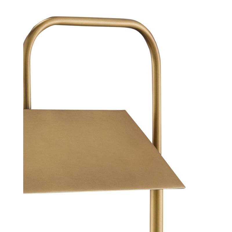 Currey & Company Hoxton Brass Table Lamp - 22.5"h x 7.25"w x 16.75"d