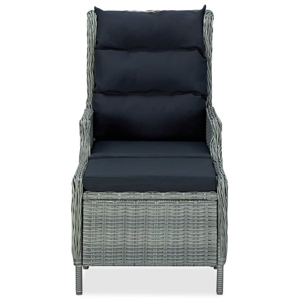 Garden armchair 2025 and footstool