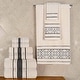 preview thumbnail 23 of 82, Superior Sadie Zero Twist Cotton Solid and Floral 9 Piece Towel Set Ivory