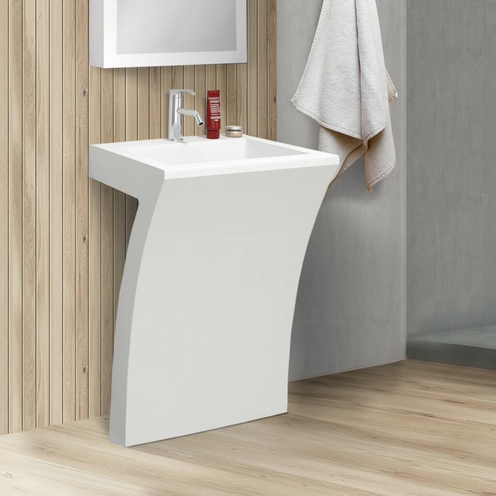 Fine Fixtures Cedar Falls Bathroom Pedestal Sink