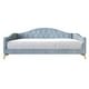 preview thumbnail 7 of 14, CraftPorch Elegant Crystal Button-Tufted Twin Size Upholstered Daybed