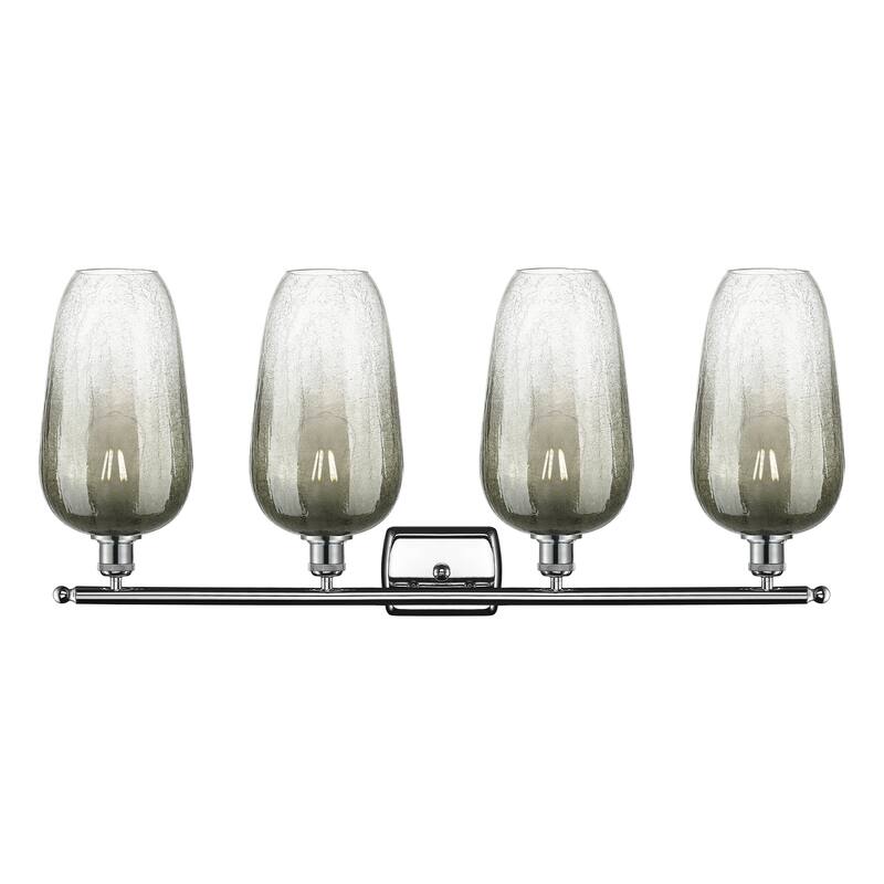 Innovations Lighting Endless Possibilities Ballston - Brookhaven Flute - 4 Light 37" Bath Vanity Light