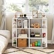 preview thumbnail 4 of 17, Costway 3-Tier Kids Corner Toy Storage Organizer with USB Ports and - See Details