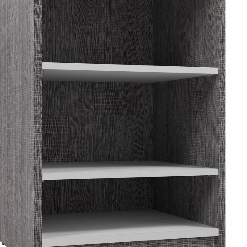 Cielo 20W Set of Floating Shelves for Cielo Murphy Bed by Bestar