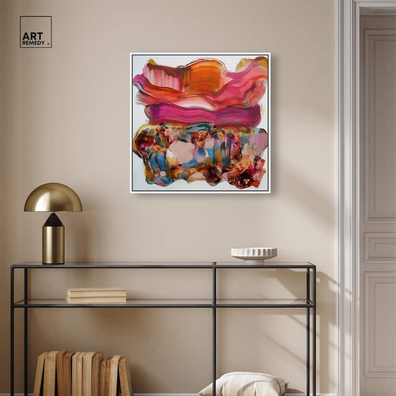 Flow State II Canvas by Art Remedy