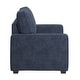 preview thumbnail 55 of 60, Roros Fabric Upholstered Square Arm Chair by iNSPIRE Q Classic