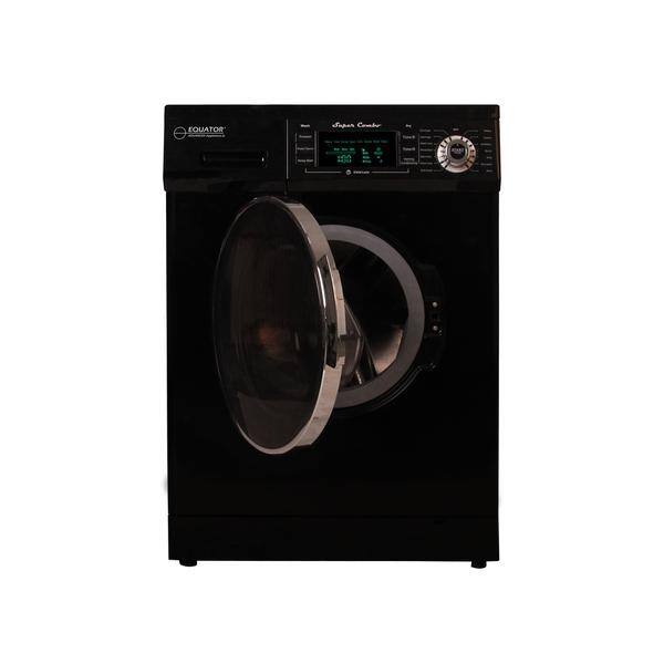 Equator EZ400CVBlack 13 lbs Black Convertible Combo Washer Dryer with
