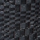 preview thumbnail 15 of 15, HomCom 6' Tall Wicker Weave Three Panel Room Divider Privacy Screen - Black Wood