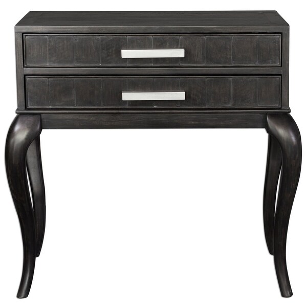 Uttermost 25988 Arrone 36 Inch Wide Wood Console Table By Uttermost 25988 Arrone 36 Inch Wide Wood Console Table By Matthew Williams Soft Black