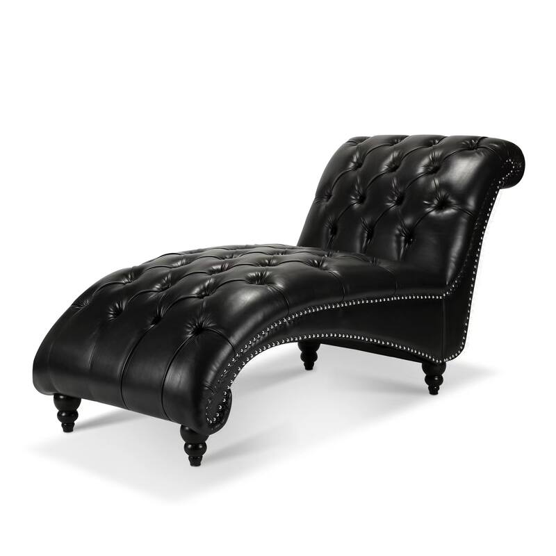 Tufted Armless Chaise Lounge chairs,High quality and durable,Stylish and simple