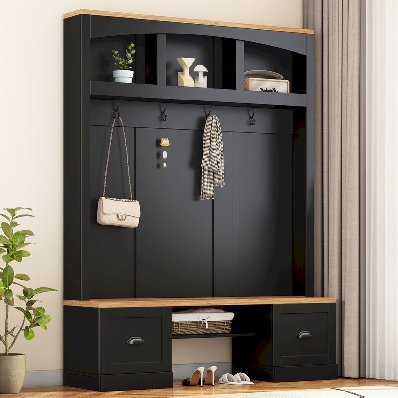 Solid Hall Trees Bed Bath Beyond