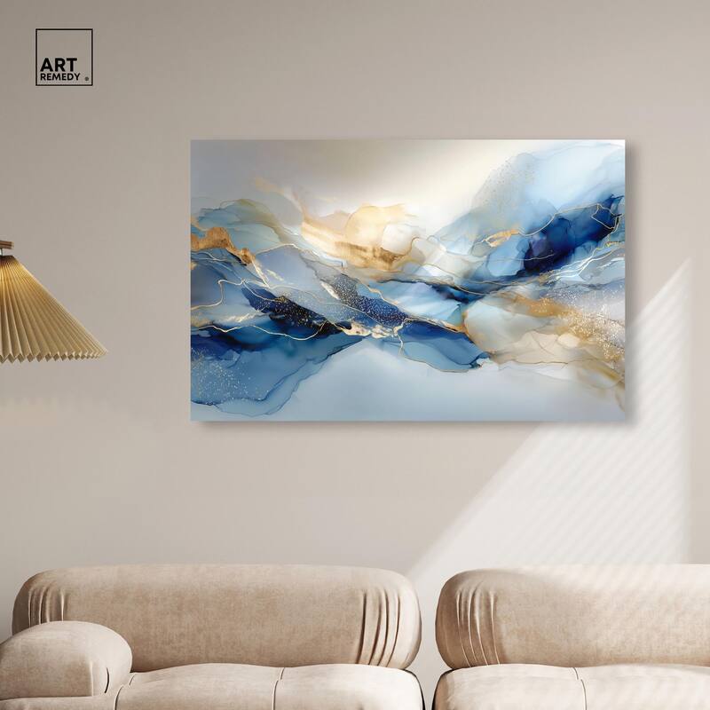 Postmodern Flow I Canvas by Art Remedy, Gallery Wrapped