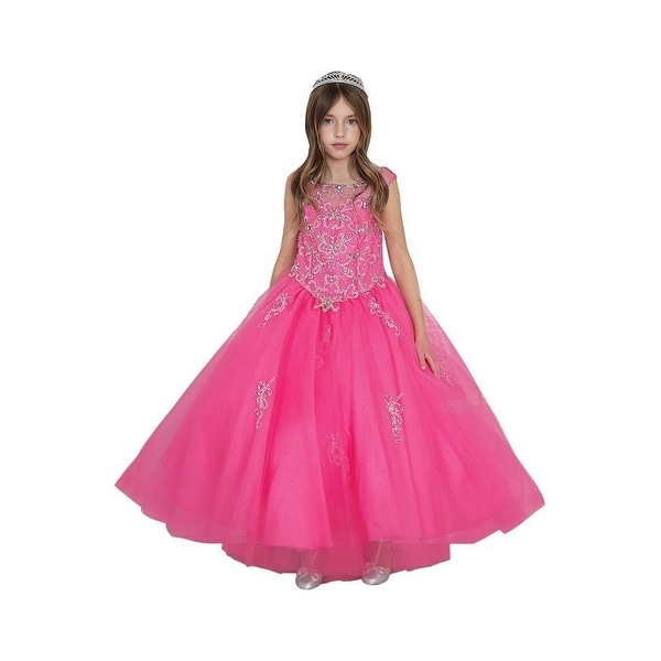hot pink glitter dress