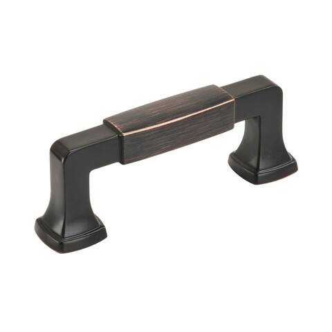 Stature 3 in (76 mm) Center-to-Center Oil Rubbed Bronze Cabinet Pull