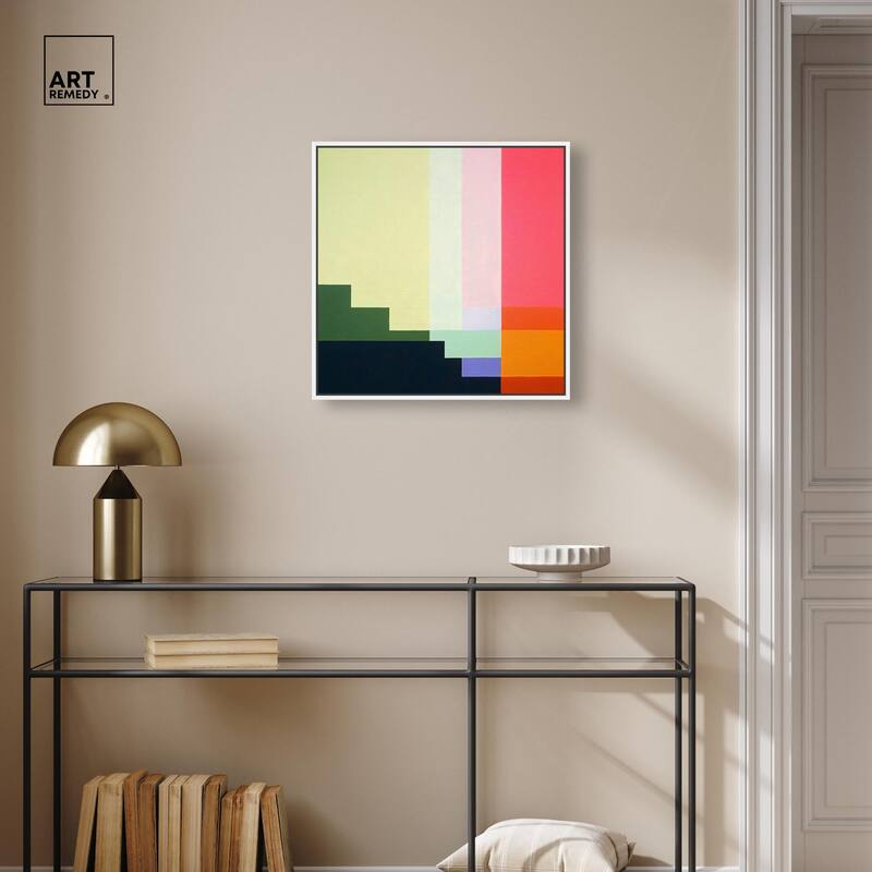 Rectilinear Rhapsody III Canvas by Art Remedy