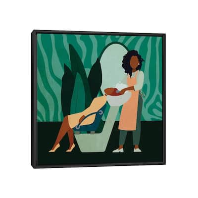 iCanvas "Salon No. 2" by Domonique Brown Framed Canvas Print