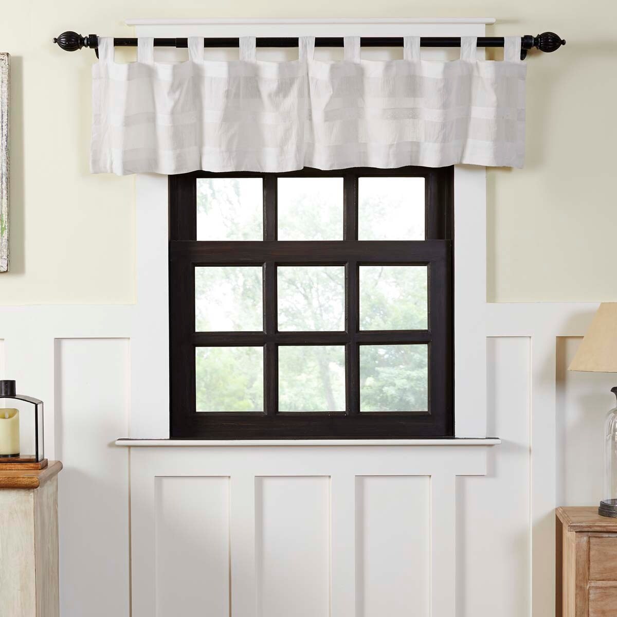 Shop Quinn Tab Top Valance Overstock 17925796