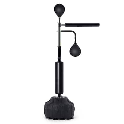 Boxing Speed Trainer, Punching Bag with Stand, Reflex Boxing Bag for Teens & Adults, Height Adjustable
