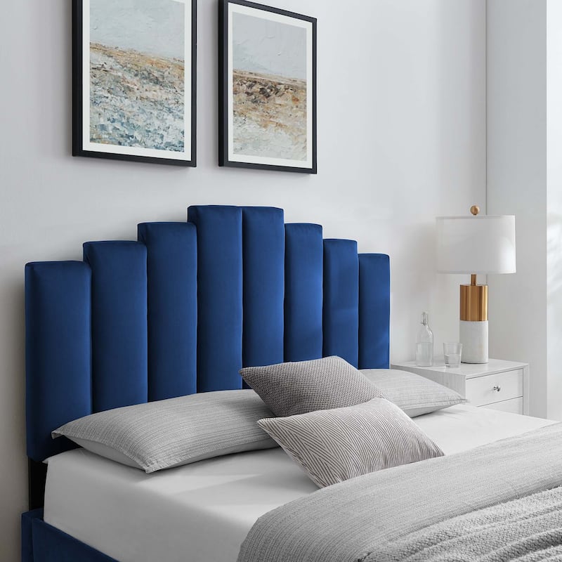 Noelle Performance Velvet Twin Headboard