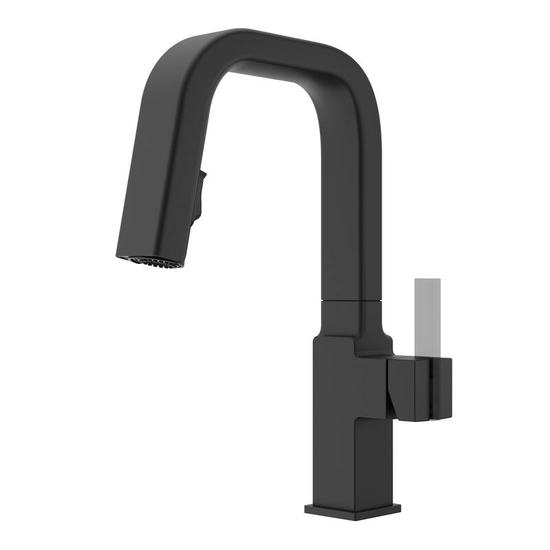 Pfister GT572-VRV Verve 1.8 GPM Single Hole Pull Down Bar Faucet - Spot Defense Matte Black