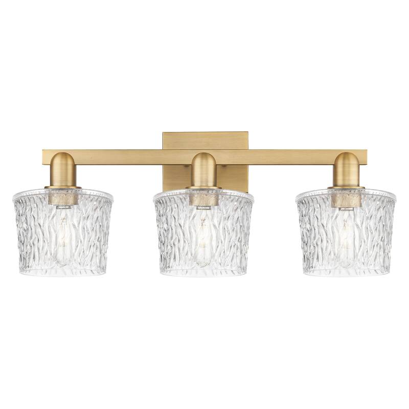 Innovations Lighting Endless Possibilities Arcadia - Niagara - 3 Light 26" Bath Vanity Light - Brushed Brass