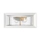 preview thumbnail 4 of 6, Golden Lighting 2073-OFM SD Smyth 2 Light 13" Wide Flush Mount Outdoor
