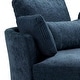 preview thumbnail 64 of 80, Upholstered Accent Swivel Barrel Armchair Club Chair with Pillows