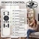 preview thumbnail 10 of 17, 20 Inch Outdoor Ceiling Fan with Light, Dimmable LED & RGB Lighting, Waterproof Ceiling Fan, Remote Control, Reversible DC Motor