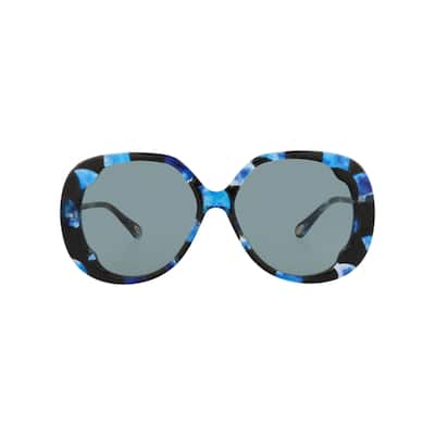 Chloé Round-Frame Recycled Acetate Sunglasses - NS