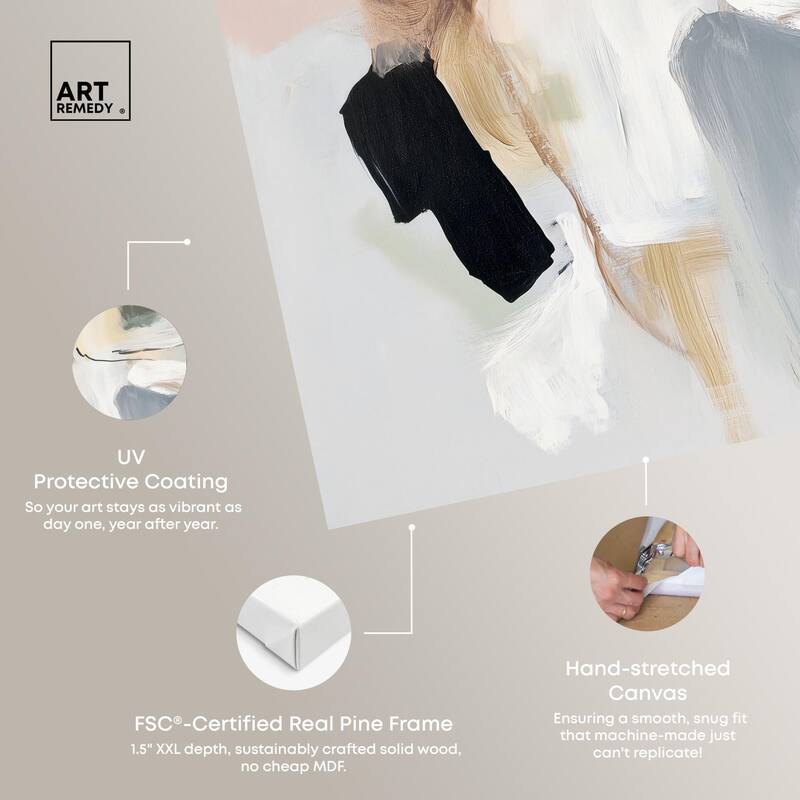 Softened Encounters II Canvas by Art Remedy, Gallery Wrapped